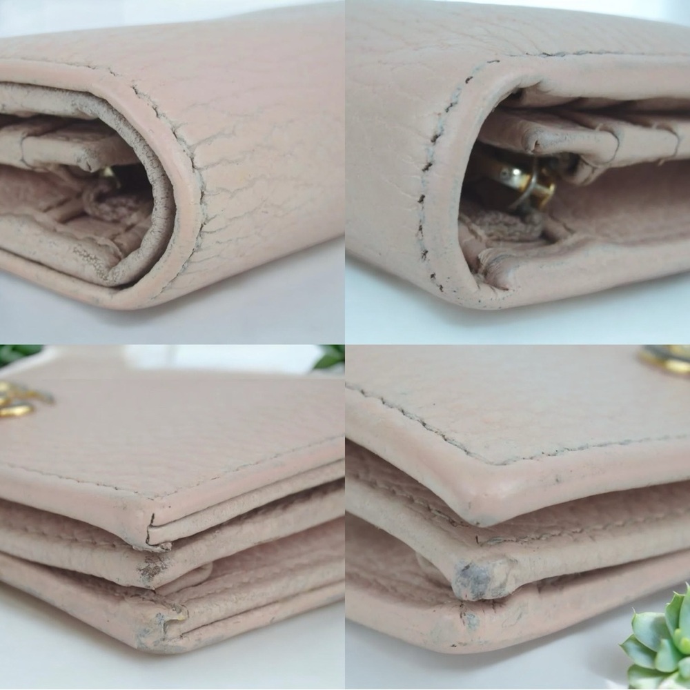 GUCCI GG Marmont Leather Compact Wallet 😍 - Picture 10 of 10